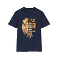 Christian Lion T-Shirt — "I Can Do All Things Through Christ Who Strengthens Me" Inspirational Tee