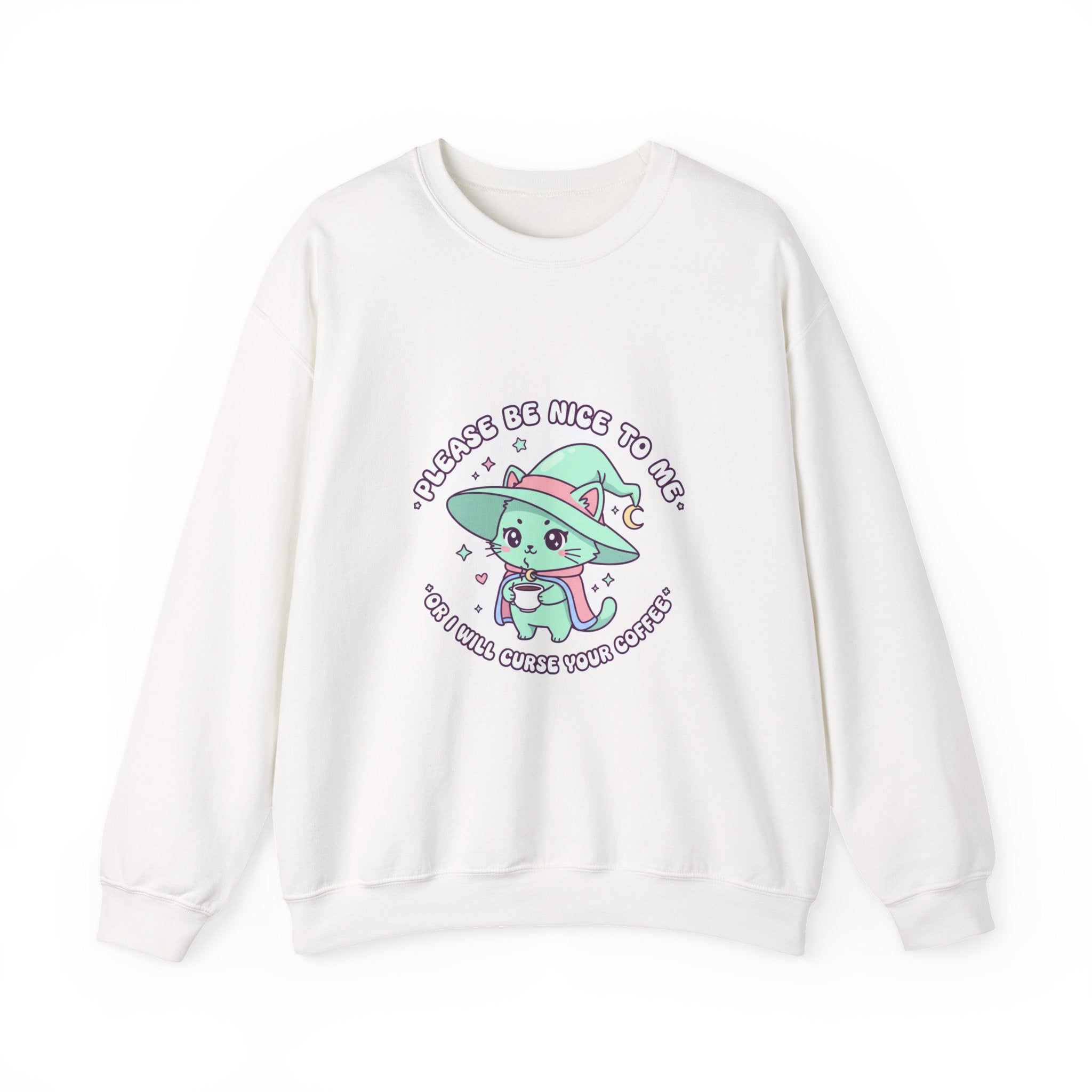 Please Be Nice To Me Sweatshirt | Soft Threat kawaii menacing pastel