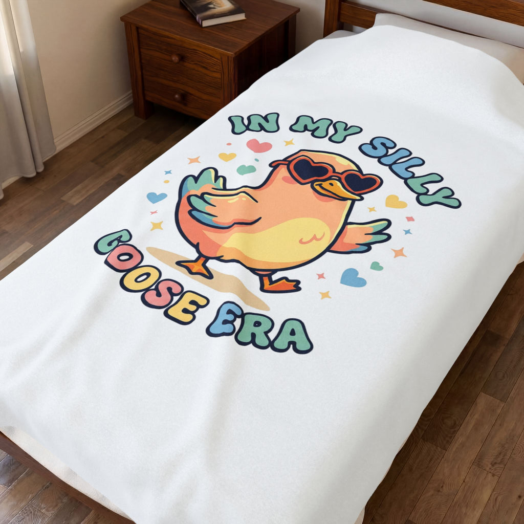 In My Silly Goose Era Blanket | silly goose, wholesome meme