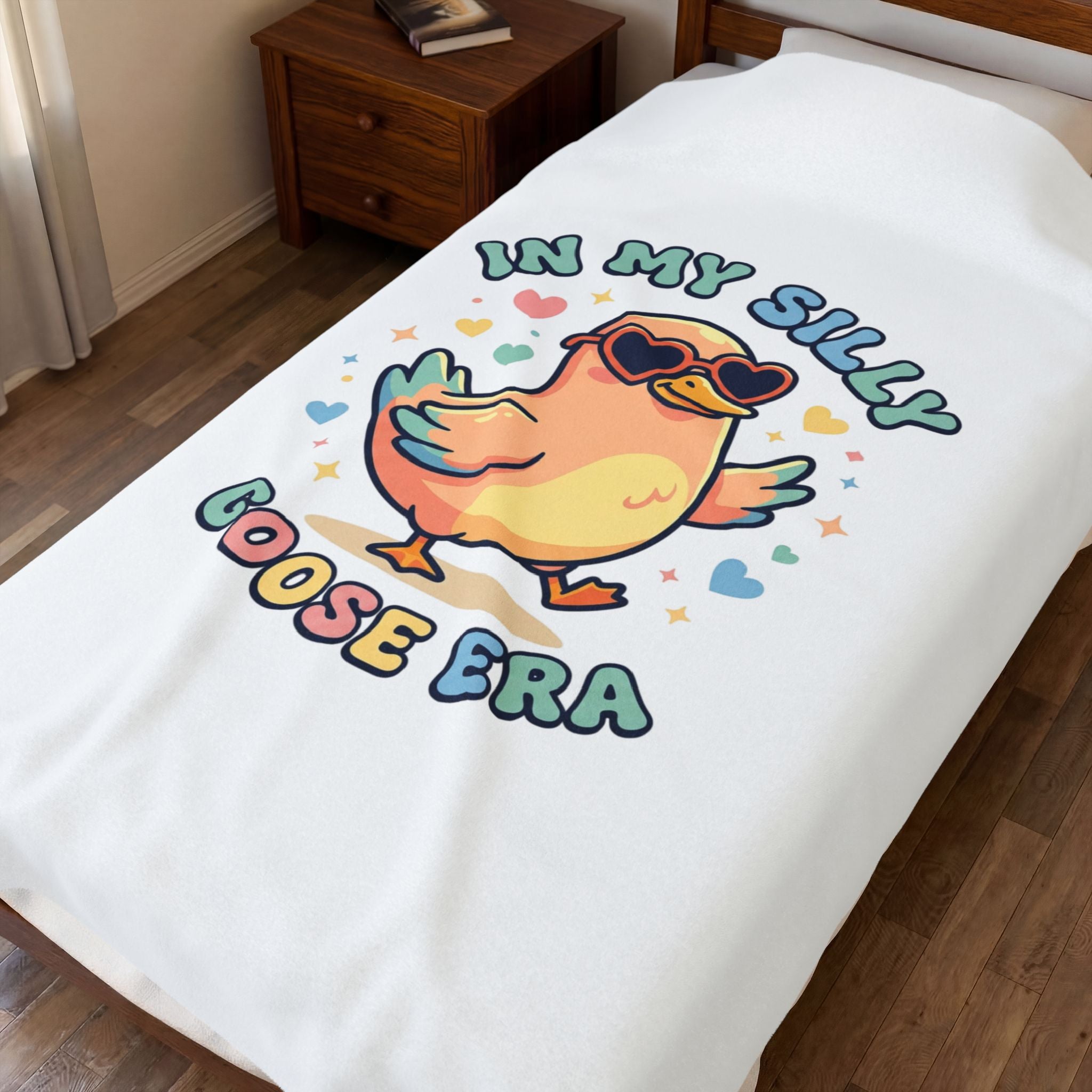 In My Silly Goose Era Blanket | silly goose, wholesome meme