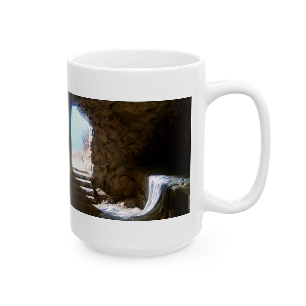 He Did All This For Me Mug — Christian Easter Resurrection Ceramic Coffee Cup (11oz, 15oz)