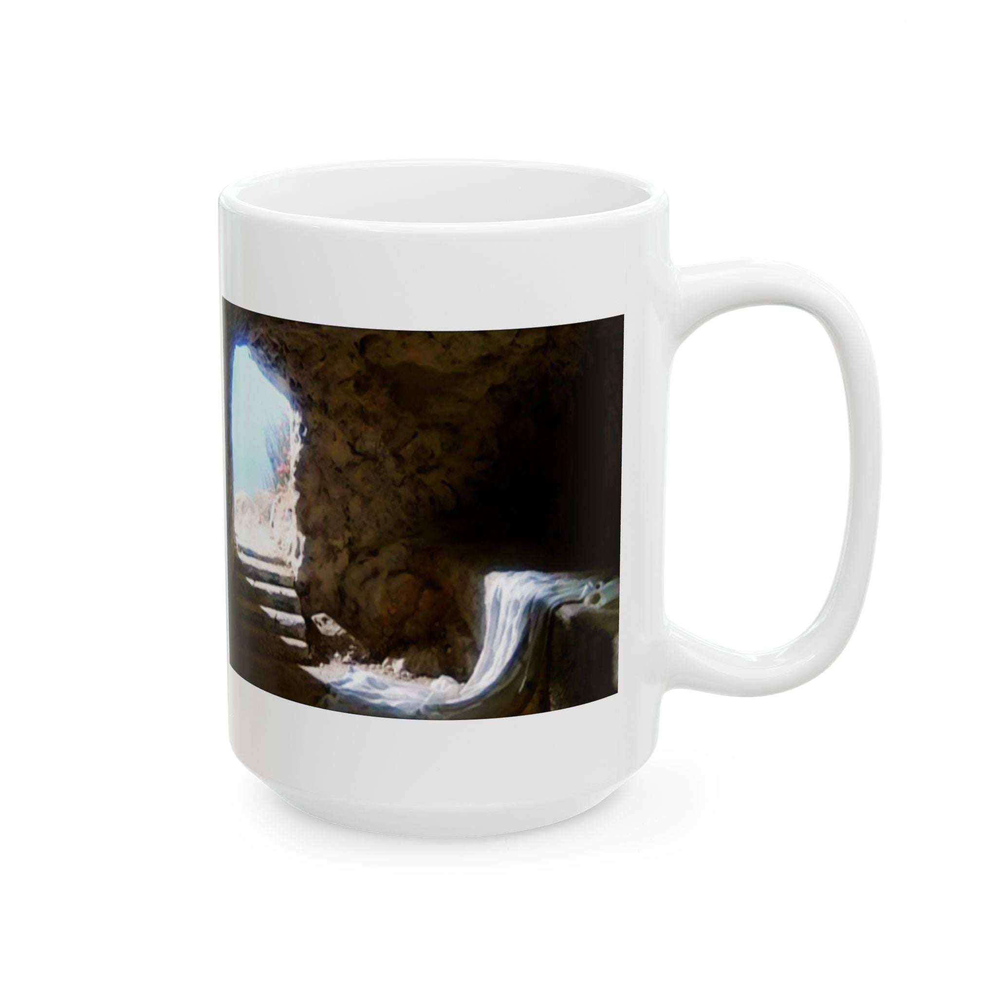 He Did All This For Me Mug — Christian Easter Resurrection Ceramic Coffee Cup (11oz, 15oz)