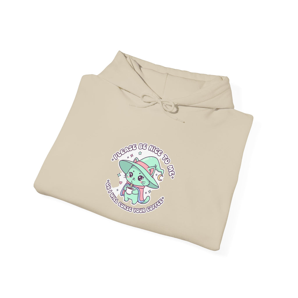 Kawaii Menace Mushroom Hoodie | soft threat, pastel kawaii