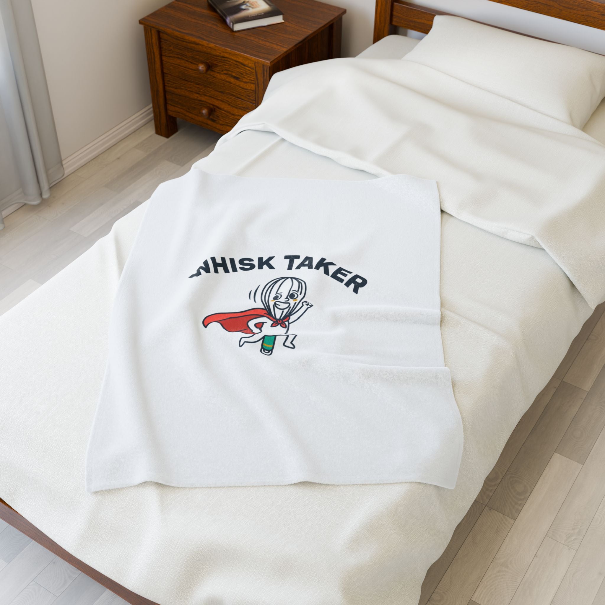 Whisk Taker Kitchen Towel | kitchen pun towel, cooking humor