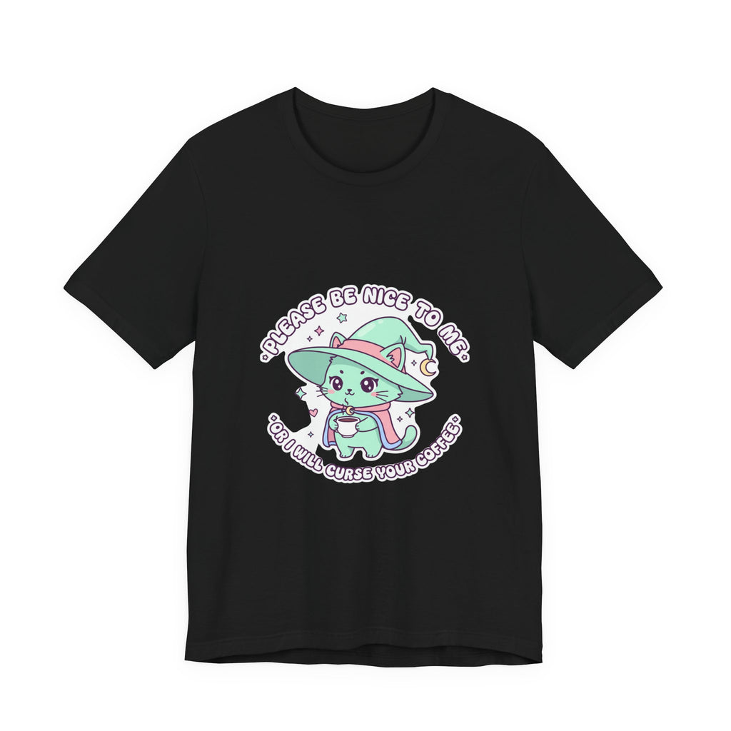 Please Be Nice To Me Tee | cute menacing shirt, kawaii threat