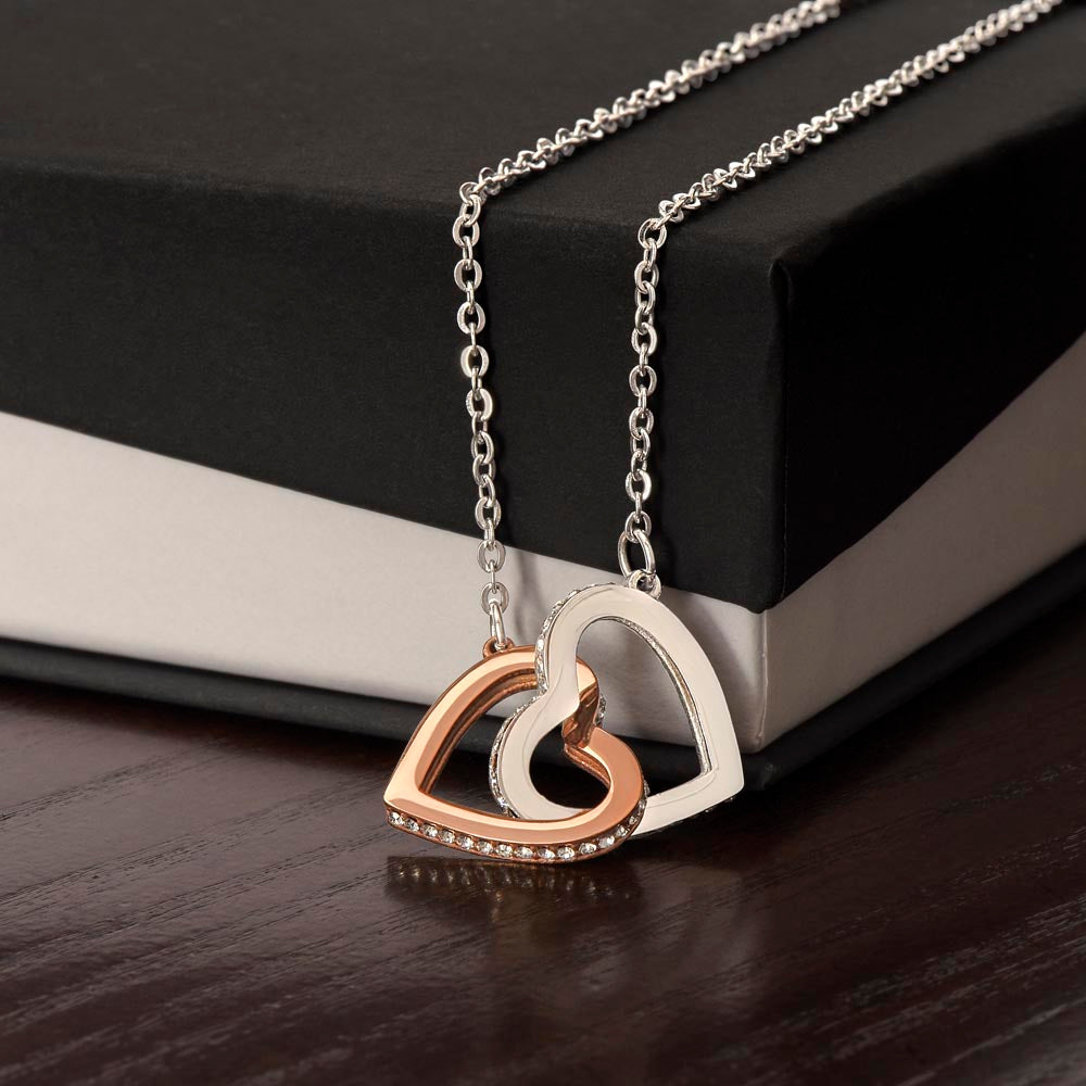 Interlocking Hearts necklace