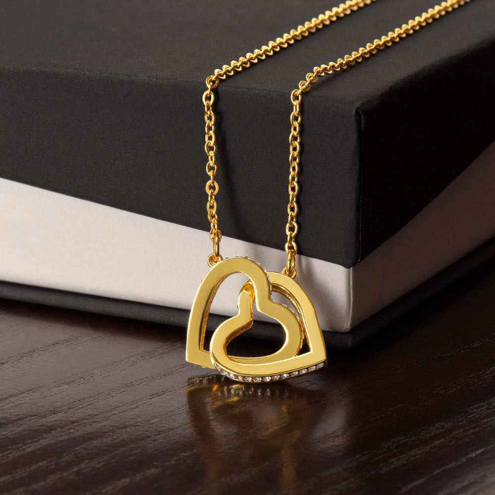 Interlocking Hearts necklace