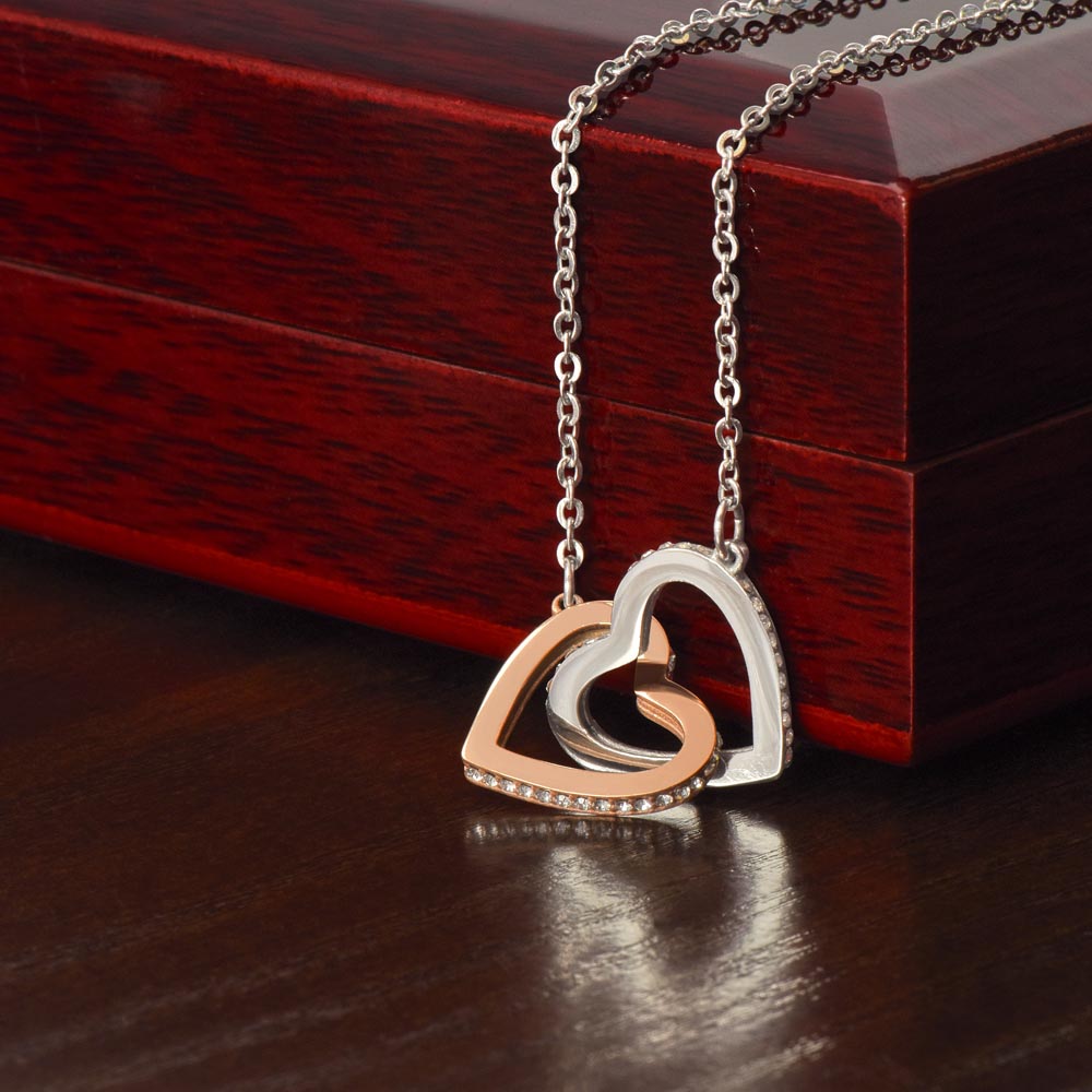 Interlocking Hearts necklace