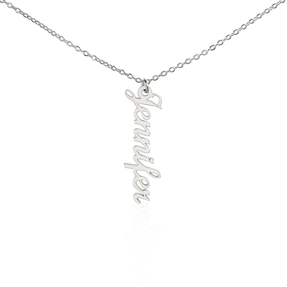 Custom multi name necklace