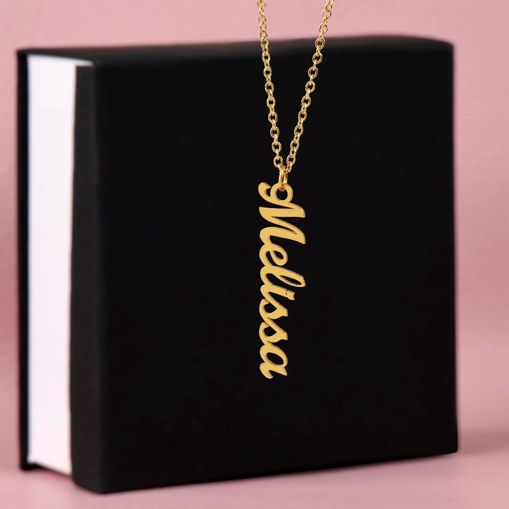 Custom multi name necklace