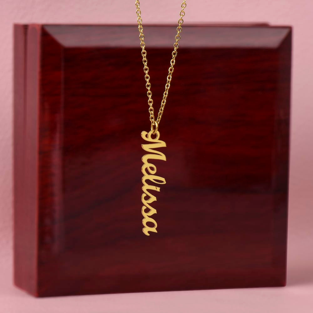 Custom multi name necklace