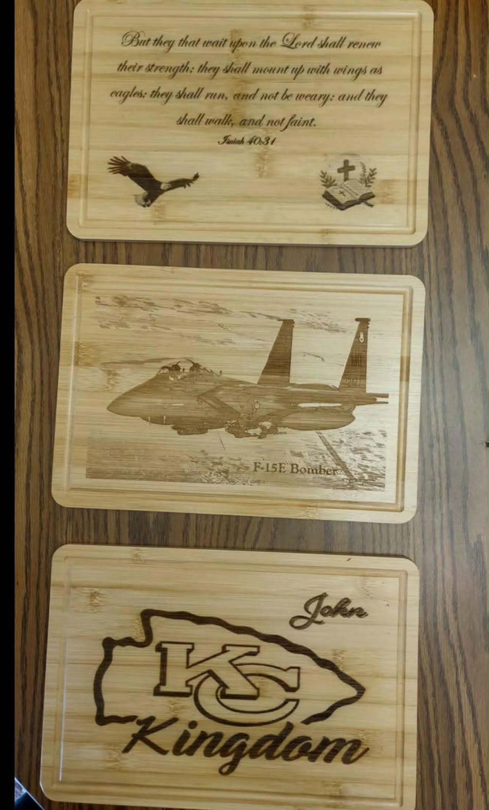 Custom cutting board